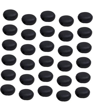 Minkissy 200 STK Silicone Cord Buckles for Facial Masks | Adjustable Jewelry Connectors for Bracelets & Ear Feathers - International Shipping Available - Buy Online on GoSupps.com