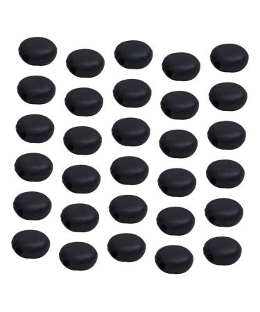 Fomiyes 100th adjustable mask buckle spring-loaded cable lock black buttons mask clip mask clip mask adjustable hook anti-slip button for mask elastic controller coverage