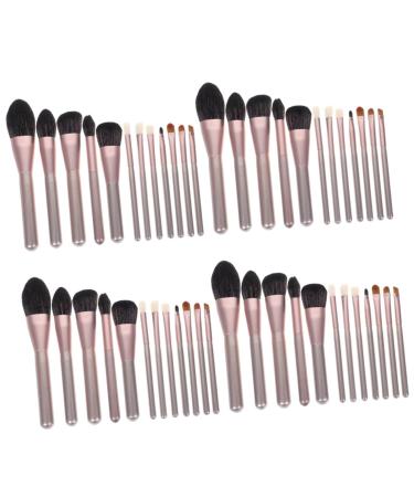 FRCOLOR 4 Sets Makeup Brush Set Blending Brush for Cosmetic Eye Brush Eyeshadow Brush Beauty Kit Blush Brush Makeup Tool Girls Suit Powder Brush Miss Man-made Fiber Bristles Long Handle