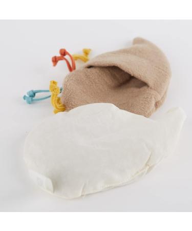 Cozy Beige & Brown Hedgehog Heat Pillow | Soothing Comfort for All Ages | International Shipping Available - Buy Online on GoSupps.com