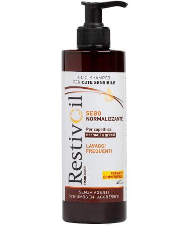 RestivOil Physiologique Nourishing Shampoo for hair, physiological oil with moisturizing, protective and restorative action for normal to oily hair 400 ml