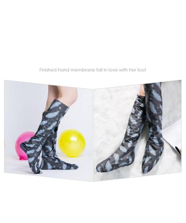 Foot Peeling Mask - Effective Treatment for Cracked Heels Dry Skin & Calluses | 1 Pair for Smooth Soft Feet - Buy Online on GoSupps.com