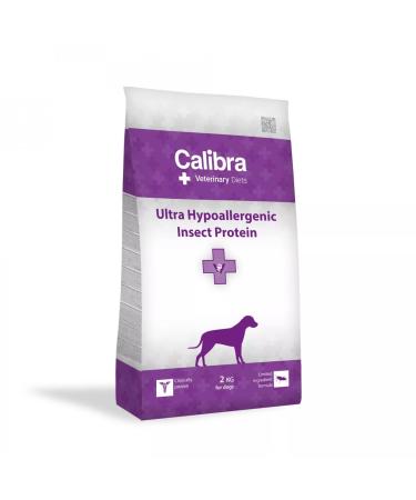 CALIBRA VD Dog ULTRA Hypoallergenic INSECT 2kg Hypoallergenic dry veterinary dog food