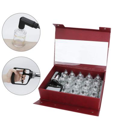 Cupping Jars Set - Traditional Chinese Cupping Tools for Pain Relief & Qi Circulation | International Shipping - Buy Online on GoSupps.com