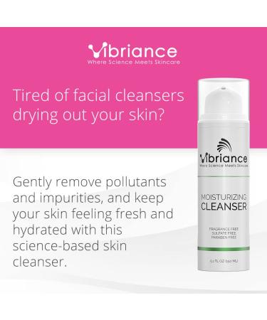 Vibriance Ultra-Gentle Face Cleanser & Makeup Remover | Sulfate & Paraben-Free | 5.1 fl oz - Buy Online on GoSupps.com