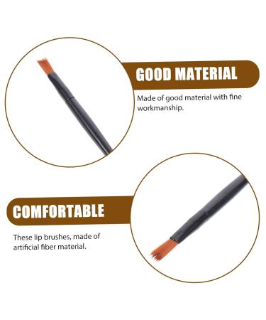 NOLITOY 100pcs Mini Lip Brush Applicators - Disposable Lipstick Spoolie Makeup Tools for Women - High-Quality Man-Made Fiber & Plastic - Essential Cosmetic Accessory - Buy Online on GoSupps.com