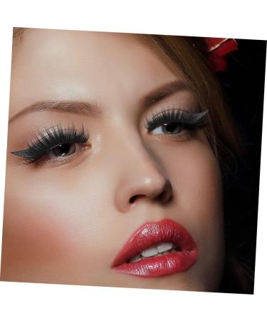 Beavorty 16 Pairs False Eyelash Stickers Colorful Duct Tape Eye Line Strip Stickers Vivid Eyelash Stickers - Buy Online on GoSupps.com
