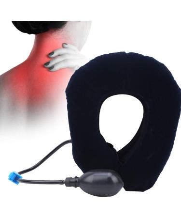 Inflatable Neck Traction Device - Adjustable Neck-Stretcher Collar for All Sizes | Home Traction Pillow for Spine Alignment - Buy Online on GoSupps.com