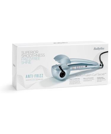 BaByliss Hydro Fusion Anti Frizz Curl Secret Automatic Hair Curler & Waver - Blue - Buy Online on GoSupps.com