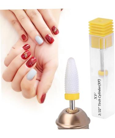 Ipetboom Gel Removal Remove Dead Skin Yellow Color Nail Kiy Nailflo Manicure Tool Finger Nails Nailifi Anti Rust Rust-resistant Yellowja Nail Drill Bits Polisher Grinding Head Nail Polish medium Yellow - Buy Online on GoSupps.com