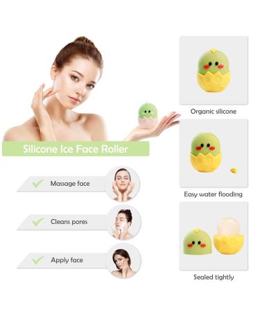 Buy Silicone Ice Face Roller for Skin Care (Pink) - Refresh & Revitalize Your Skin | International Shipping Available - Buy Online on GoSupps.com