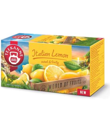  DEKOND TEEKANNE - Italian Lemon (new edition) - Fruit teas with lemon and honey - 6 x 20 tea bags - Buy Online on GoSupps.com