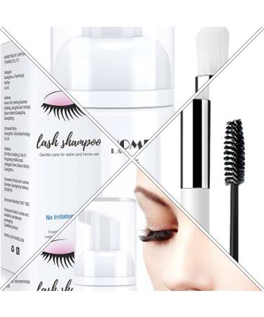 Beaupretty 2pcs Eyelash Mousse Foam - Premium Eyelash Extension Supplies Primer & Shampoo for Flawless Extensions - Buy Online on GoSupps.com
