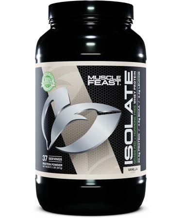 Muscle Feast Whey Protein Isolate Grass-Fed - Vanilla - 37 Servings - 2 LBS.