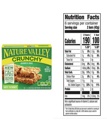 Nature Valley Granola Bars Variety Pack - 4 Pack (Oats N Honey, Oats N Dark Chocolate, Peanut Butter, Peanut Butter Dark Chocolate) - Buy Online on GoSupps.com
