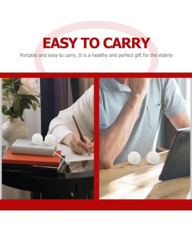 Frcolor Massage Fitness Ball - Hand Roller & Stress Relief Gymnastics Massage Balls 5.3cm | International Shipping Available - Buy Online on GoSupps.com