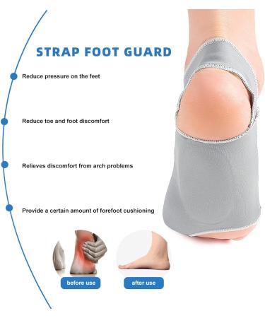 Premium 2 in 1 Bunion Corrector - Gray Toe Straightener for Men & Women - Relieve Foot Calluses & Pain - Adjustable Bunion Splint for Day & Night Use - Buy Online on GoSupps.com
