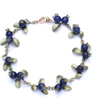 OralGos Korean Leaf Bracelet | Vintage Plant Series Fashion Bangles for Women & Teen Girls - Red Leaf Beads - Buy Online on GoSupps.com