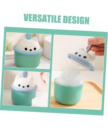TOVINANNA Facial Foamer Skincare Bubble Foam Maker Face Cleansing Foam Maker Face Bubble Maker Face Bubble Maker Face Wash Portable Foams Maker Cup Household Abs 6.80X6.50X6.50CM Green - Buy Online on GoSupps.com