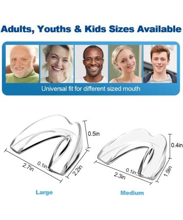 8PC Bite Rail Set | Anti-Snoring & Teeth Protection | Crunching Rail with Storage Box for Nighttime & Exercises - Buy Online on GoSupps.com