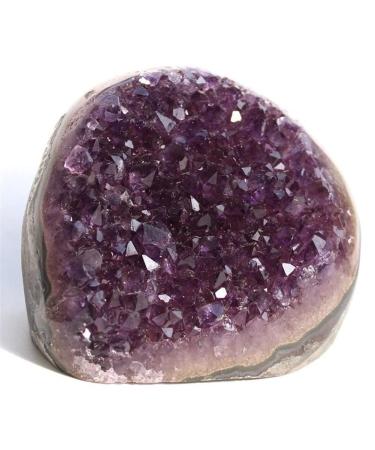 Natural Amethyst Quartz Geode Rough Stone 500g-600g 1pc Can be Used for (Size : 1pc 500g-600g) HOMEZHOU