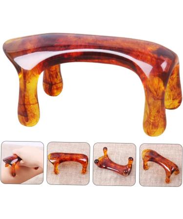 Lurrose 4-Piece Gua Sha Massage Set | Resin Comb & Body Board for Spa Back Scratching | International Shipping Available - Buy Online on GoSupps.com