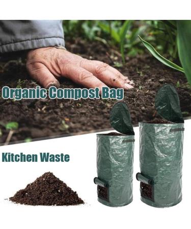 1PC Compost Bag Homemade Organic Ferment Compost Bag Waste Disposal Homemade Organic Waste PE Compost Bag Vegetable Grow Bag S Small - Buy Online on GoSupps.com