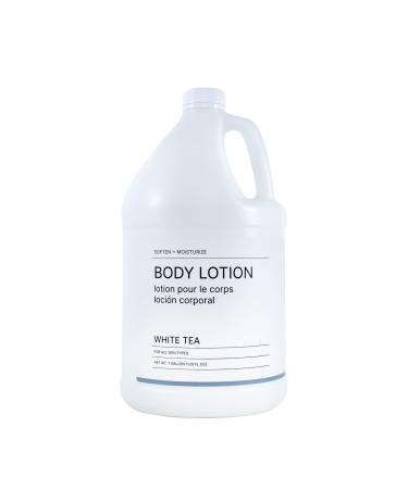 Hotel Emporium Generic 1 Gallon Bulk Body Lotion Refill For All Hair Types Guest Bathroom Essentials for Hotels Motels and Gym 100% Cruelty-Free White Tea Scent