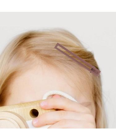 8 pieces braided hair clips side hair clips square beak clip hollow hair pin hair bun holder girls hair accessories for daily travel use - Buy Online on GoSupps.com