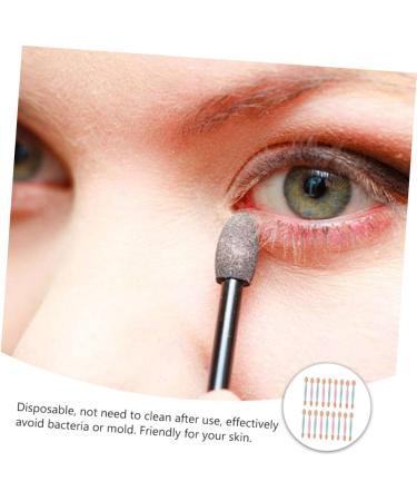 Healeved 2 Sets Eye Shadow Brush Eyeshadow Brush Kit Eyedhadow Brush Eyeliner Brush Beauty Sponges Non Latex 7.4X1cmx2pcs As Shownx2pcs - Buy Online on GoSupps.com