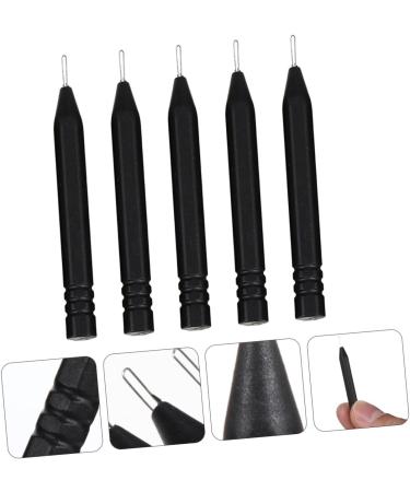 BUTIFULSIC Quality Cleaning Tool 5 Pcs Steel Needle Rods Earmold Cleaner Tool Accessory - Buy Online on GoSupps.com