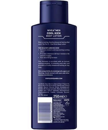 NIVEA MEN COOL KICK BODY LOTION - Buy Online on GoSupps.com