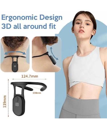 Smart Corrector for Hunchback Smart Back Support Vibration Reminder Corrects Posture Smart Posture Corrector Smart Posture Reminder Corrector Device (Black) - Buy Online on GoSupps.com