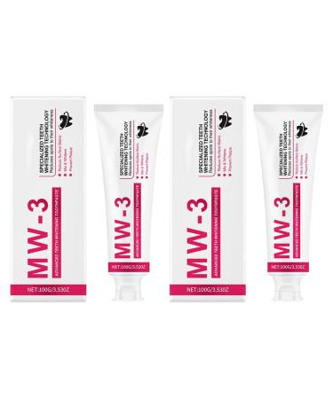 Fresh Breath Toothpaste - Daily Gentle Teeth & Tartar Cleaning Natural Whitening Oral Care for Healthy & Bright Smile(2PCS)