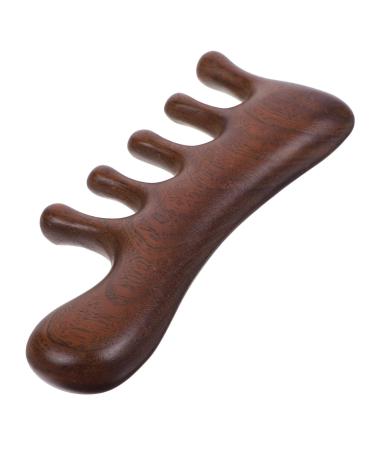Collbath sandalwood ridge Broad comb for curly hair picking combs for hair wood massage comb scalp nursing parameters head massager combs for men deburring ridge scalp ridge