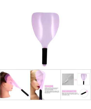 Hairspray Mask Face Eyes and Nose Hand Held Barber Salon Face Spray Plastic Clear Face Protector Mask Ideal for Home and Salon Use () Pink - Buy Online on GoSupps.com