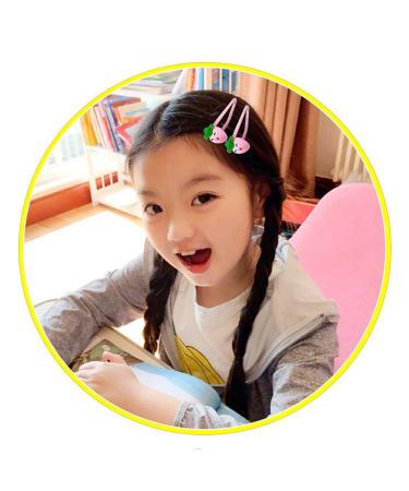 50 Pack Baby Hair Clips - Cute Cartoon Snap Clips for Girls | Sonwaha Mini Hair Accessories - Buy Online on GoSupps.com