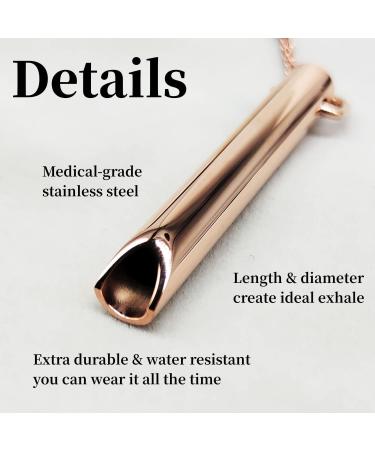 4 Pcs Meditation Breathing Necklace Anxiety Necklace Relieve Stress and Anxiety Breathing Exercise Device Necklace for Women Men Anxiety Relief Items for Stress Relief Calming Down Relax Panic Attack - Buy Online on GoSupps.com