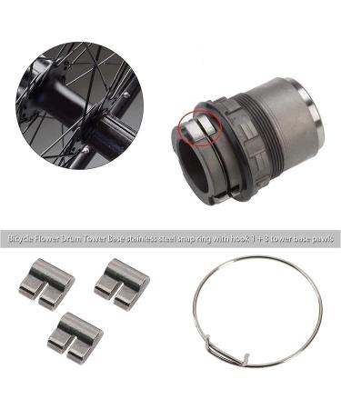 Set of 4 Bicycle Hub Pawl Spring Kit - 26mm Freehub Spring Tower Base Pawl Cassette Driver | MTB & Road Bike Hub Replacement Accessories - Buy Online on GoSupps.com