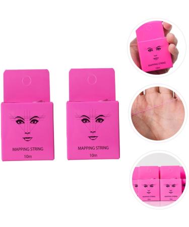 Angoily 2 Boxes Ink Pattern Embroidery Ruler Auxiliary Tool Make up - Buy Online on GoSupps.com