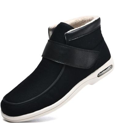 Diabetic Shoes for Men with Swollen Feet Women's Orthopedic Slippers High Top Arthritis Edema House Shoes Plantar Fasciitis Shoes for Elderly Swollen Feet Relief Walking Shoes 47 1