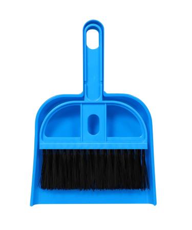 POPETPOP Mini Broom and Dustpan Set - Cage Cleaner for Guinea Pigs Hedgehogs Hamsters Chinchillas Rabbits Reptiles - Guinea Pig Cage Cleaner Desk Cleaning Brush (Random Color)