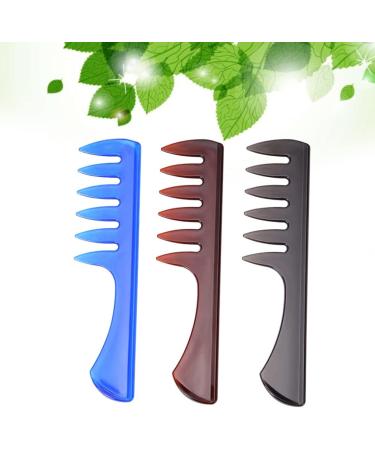 3PCS Anti-Static Comb Salon Hair Styling Combs Hairdressing Comb Hair Salon Comb Stylist Comb Men Styling Comb Hair Brush Kit Fork Comb Hair Styling Tools oil head Accessories man M As Shown - Buy Online on GoSupps.com