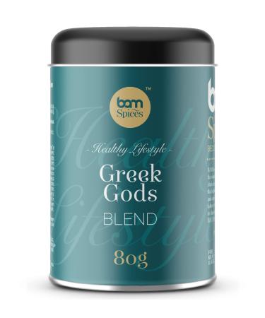 BAM Greek Gods, Greek Salad Spice Mix, Seasoning Blend, 80g