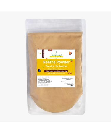 Yauvanya Reetha/Aritha/Soapnut (Sapindus mukorossi) Powder Natural Hair Cleanser and Nourisher - 100 gms