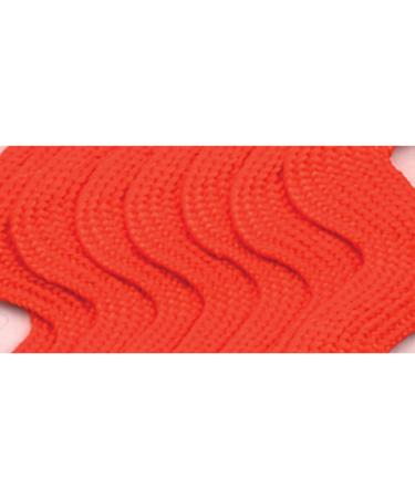 Wrights 117-402-058 Polyester Rick Rack Trim  Orange  Jumbo  2.5-Yard