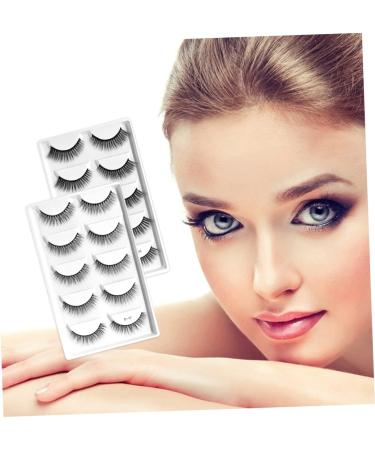 Beatifufu 5 Pairs Fake Eyelashes Beauty Eyelashes Fake Bottom Lashes Natural False Eyelashes Accessories Eyelashes Accessory Natural False Lashes Fake Lashes Girl Eyelash Fiber - Buy Online on GoSupps.com