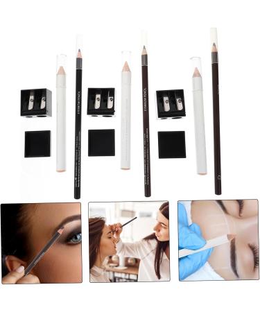 Healvian Healvian 3 Sets Makeup Pencil Eyebrow Pencil Concealer Pencil Eyebrow Makeup Pencils Makeup Kit Makeup Kit Eyebrow Pencil for Makeup Cosmetics Pencil Wood - Buy Online on GoSupps.com