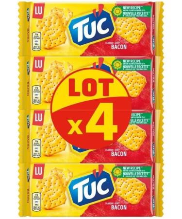 TUC - Bacon Lot 4X100G - Lot of 4 - Buy Online on GoSupps.com