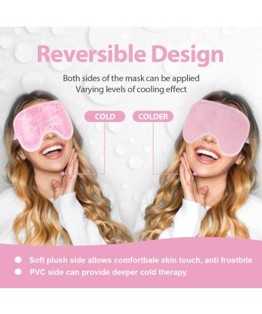 NEWGO Cooling Eye Mask Bundle - Includes Gel Eye Mask with Eye Holes - Buy Online on GoSupps.com